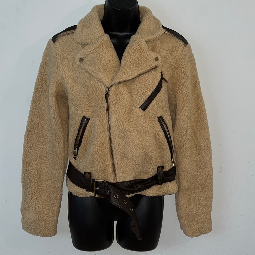 Fleece Motocycle Jacket